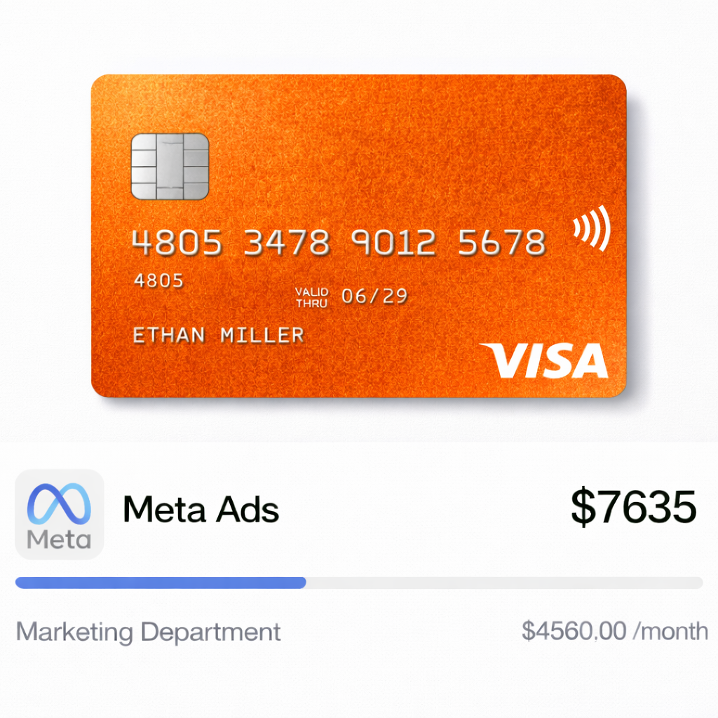 Meta Ads floating card